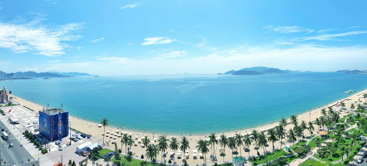 海岸空拍視角